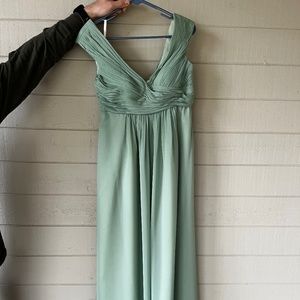 Full Length Bridesmaid Dress